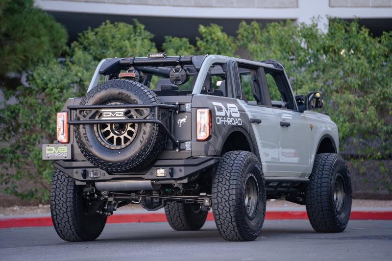DV8 Offroad 21-22 Ford Bronco FS-15 Series Rock Sliders - Black Ops Auto Works