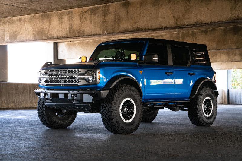 DV8 Offroad 21-22 Ford Bronco FS-15 Series Rock Sliders - Black Ops Auto Works