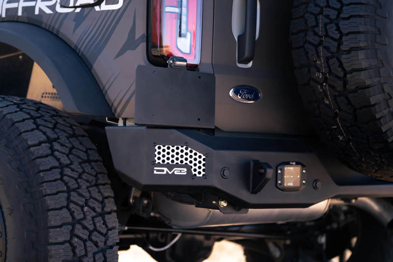 DV8 Offroad 21-22 Ford Bronco MTO Series Rear Bumper - Black Ops Auto Works