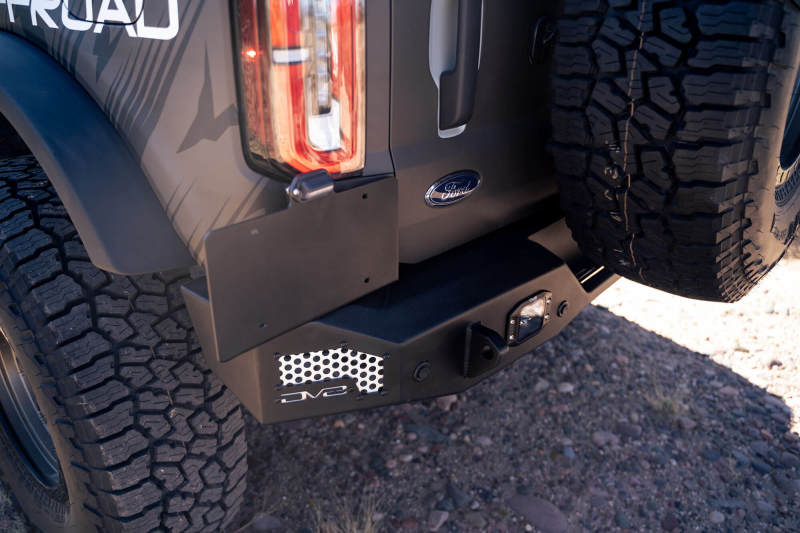 DV8 Offroad 21-22 Ford Bronco MTO Series Rear Bumper - Black Ops Auto Works