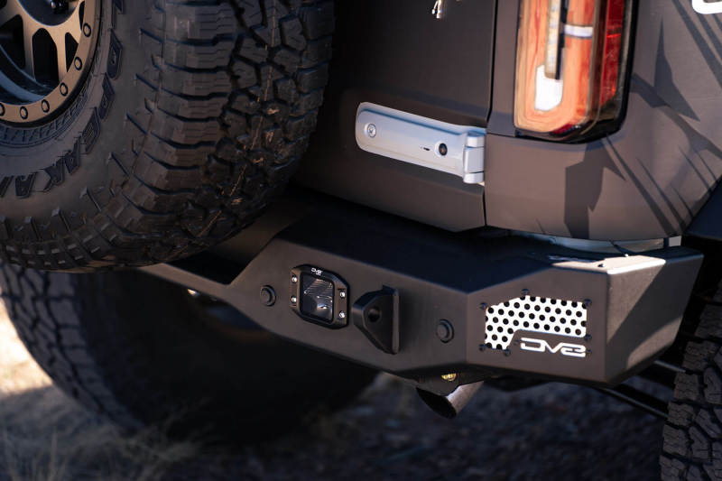 DV8 Offroad 21-22 Ford Bronco MTO Series Rear Bumper - Black Ops Auto Works