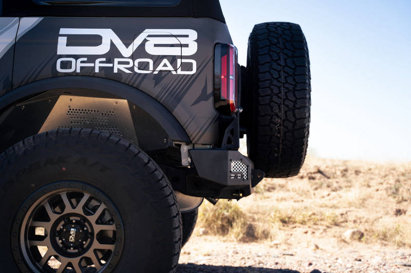 DV8 Offroad 21-22 Ford Bronco MTO Series Rear Bumper - Black Ops Auto Works