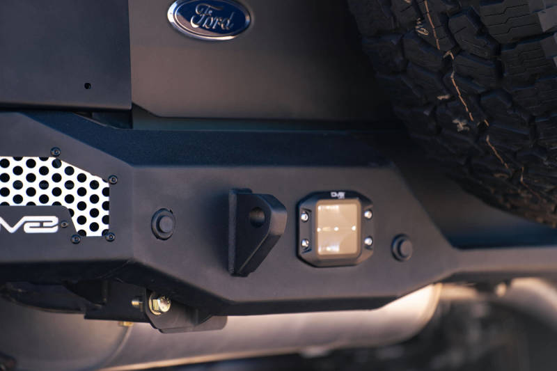 DV8 Offroad 21-22 Ford Bronco MTO Series Rear Bumper - Black Ops Auto Works