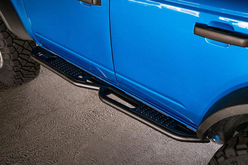 DV8 Offroad 21-22 Ford Bronco OE Plus Series Side Steps - Black Ops Auto Works
