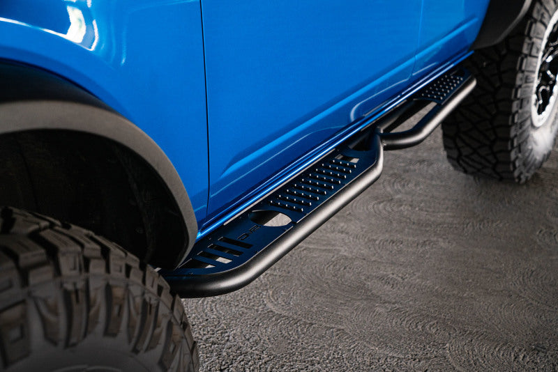 DV8 Offroad 21-22 Ford Bronco OE Plus Series Side Steps - Black Ops Auto Works