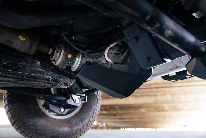 DV8 Offroad 21-22 Ford Bronco Rear Differential Skid Plate - Black Ops Auto Works