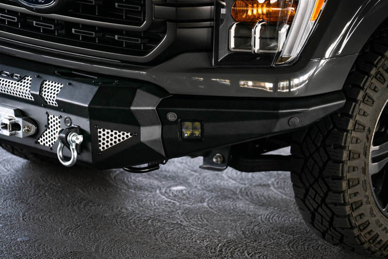 DV8 Offroad 21-22 Ford F-150 MTO Series Winch Front Bumper - Black Ops Auto Works