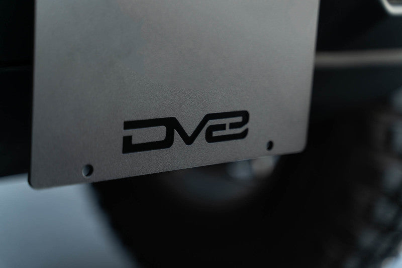 DV8 Offroad 21-23 Ford Bronco Capable Bumper Front License Plate Mount-License Plate Relocation-DV8 Offroad-810087812775-