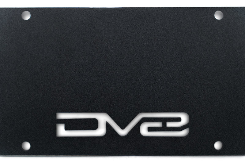 DV8 Offroad 21-23 Ford Bronco Capable Bumper Front License Plate Mount-License Plate Relocation-DV8 Offroad-810087812775-