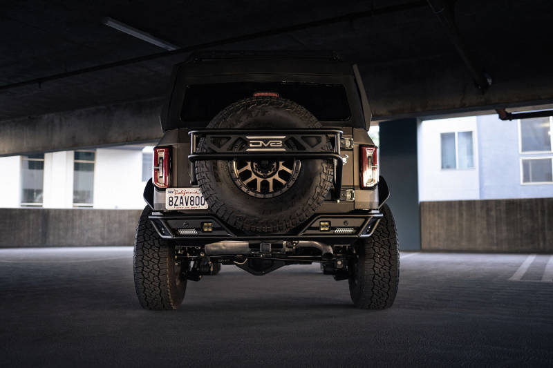 DV8 Offroad 21-23 Ford Bronco Competition Series Rear Bumper - Black Ops Auto Works