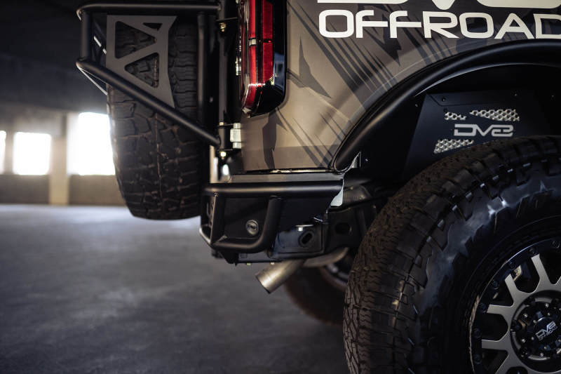 DV8 Offroad 21-23 Ford Bronco Competition Series Rear Bumper - Black Ops Auto Works