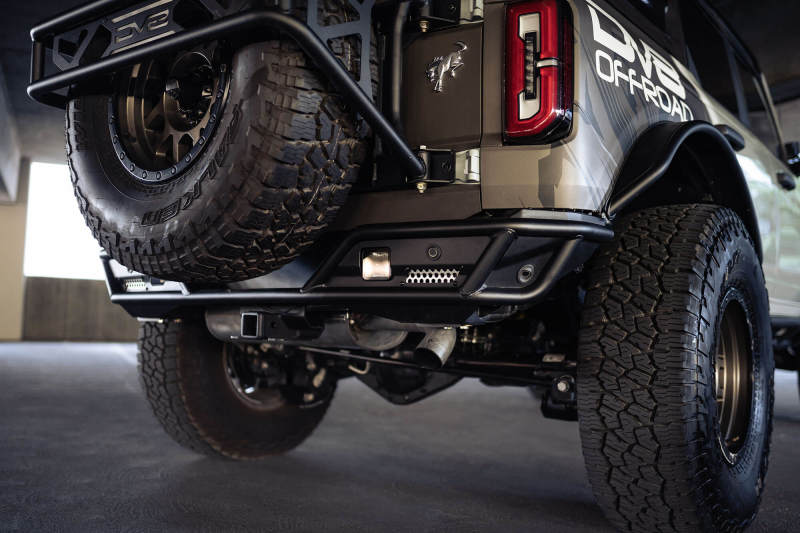 DV8 Offroad 21-23 Ford Bronco Competition Series Rear Bumper - Black Ops Auto Works