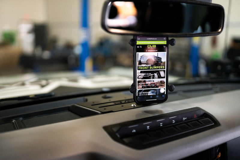 DV8 Offroad 21-23 Ford Bronco Digital Device Dash Mount - Black Ops Auto Works