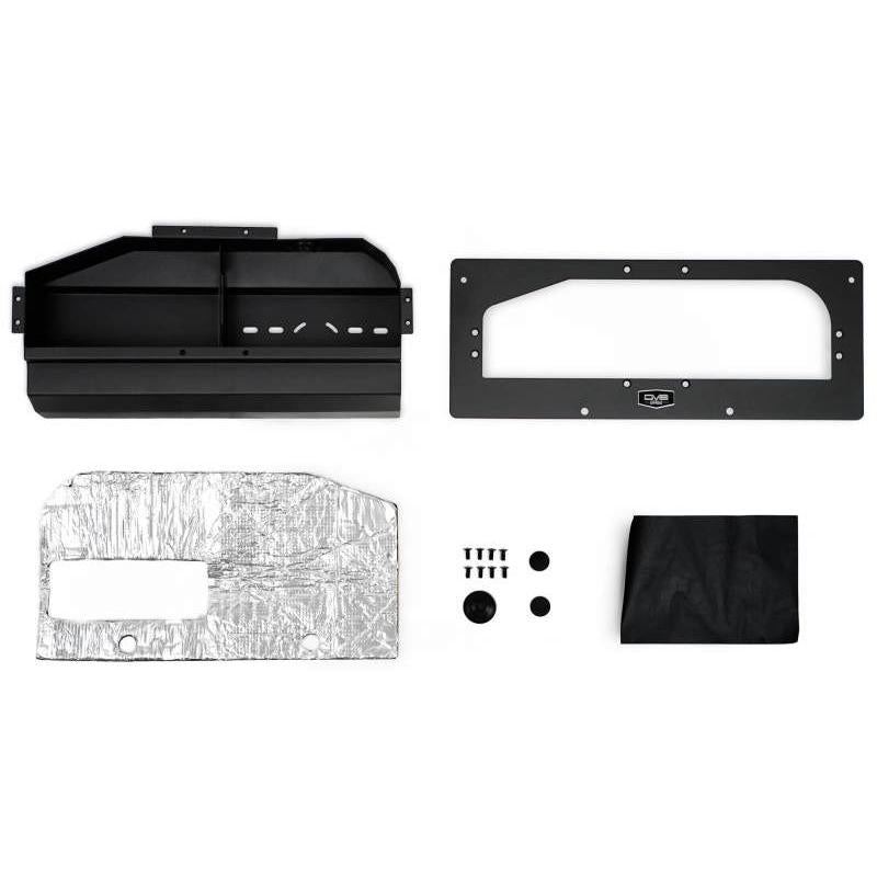 DV8 Offroad 21-23 Ford Bronco (Exc. Bronco Raptor) Air Compressor Mount & Storage Box-Air Compressors-DV8 Offroad-810087812607-
