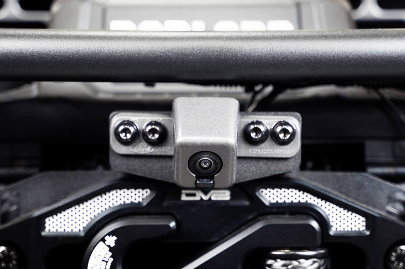 DV8 Offroad 21-23 Ford Bronco Front Camera Relocation Bracket - Black Ops Auto Works