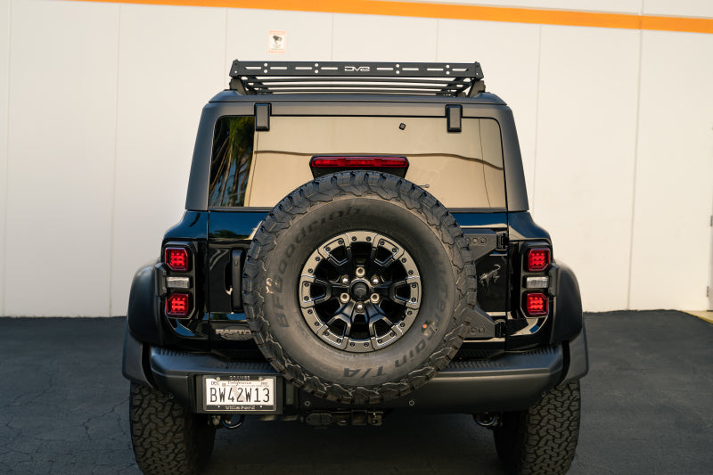 DV8 Offroad 21-23 Ford Bronco Hard Top Roof Rack - Black Ops Auto Works