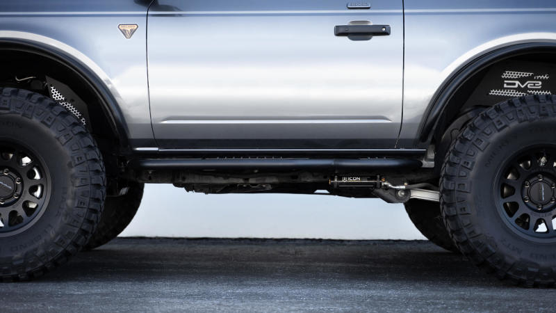 DV8 Offroad 21-23 Ford Bronco OE Plus 2-Door Side Steps - Black Ops Auto Works