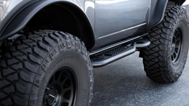 DV8 Offroad 21-23 Ford Bronco OE Plus 2-Door Side Steps - Black Ops Auto Works