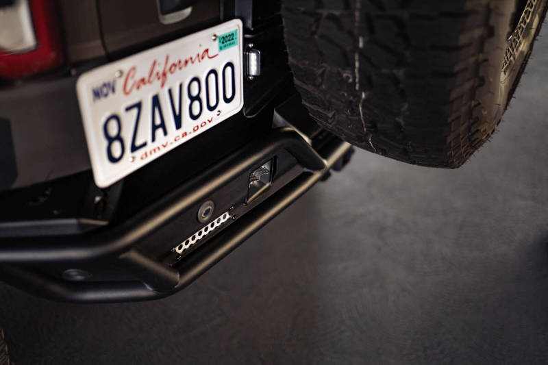 DV8 Offroad 21-23 Ford Bronco Rear License Plate Relocation Bracket - Black Ops Auto Works