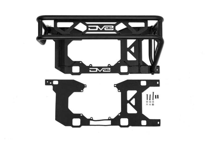 DV8 Offroad 21-23 Ford Bronco Spare Tire Guard & Accessory Mount - Black Ops Auto Works