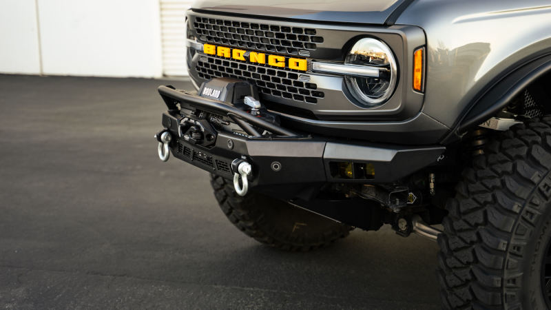 DV8 Offroad 21-23 Ford Bronco Spec Series Front Bumper - Black Ops Auto Works