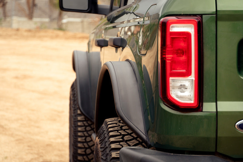 DV8 Offroad 21-23 Ford Bronco Tube Fender Flares - Black Ops Auto Works