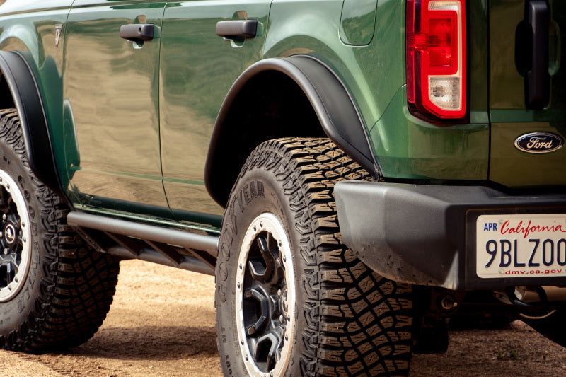 DV8 Offroad 21-23 Ford Bronco Tube Fender Flares - Black Ops Auto Works
