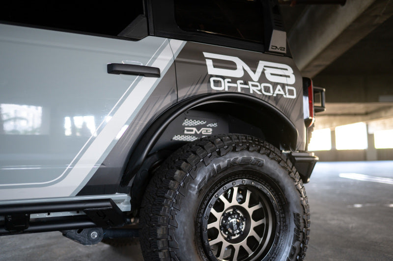 DV8 Offroad 21-23 Ford Bronco Tube Fender Flares - Black Ops Auto Works