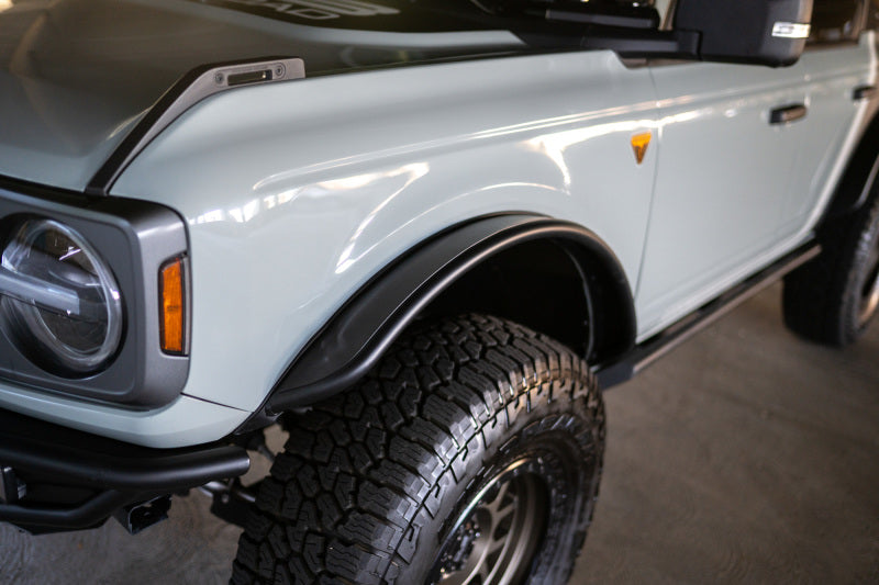 DV8 Offroad 21-23 Ford Bronco Tube Fender Flares - Black Ops Auto Works