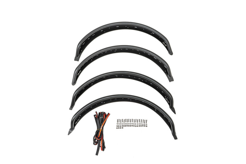 DV8 Offroad 21-23 Ford Bronco Tube Fender Flares - Black Ops Auto Works