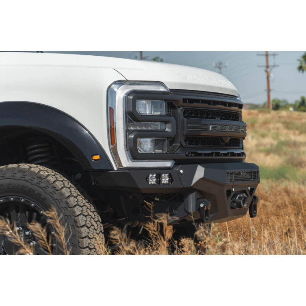 DV8 Offroad 23-26 Ford F-250/F-350 Spec Series Front Bumper w/ Winch - DV8 Offroad FBFF2-06