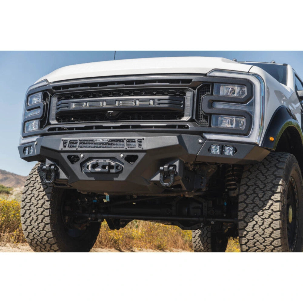 DV8 Offroad 23-26 Ford F-250/F-350 Spec Series Front Bumper w/ Winch - DV8 Offroad FBFF2-06