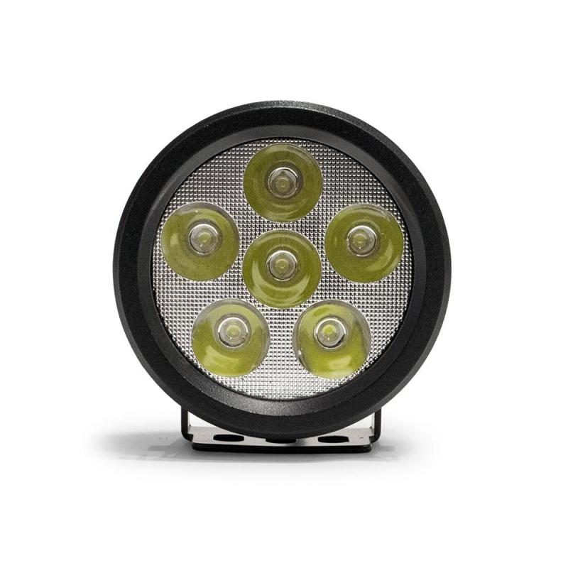 DV8 Offroad 3.5in Round 16W Driving Light Spot 3W LED - Black - Black Ops Auto Works