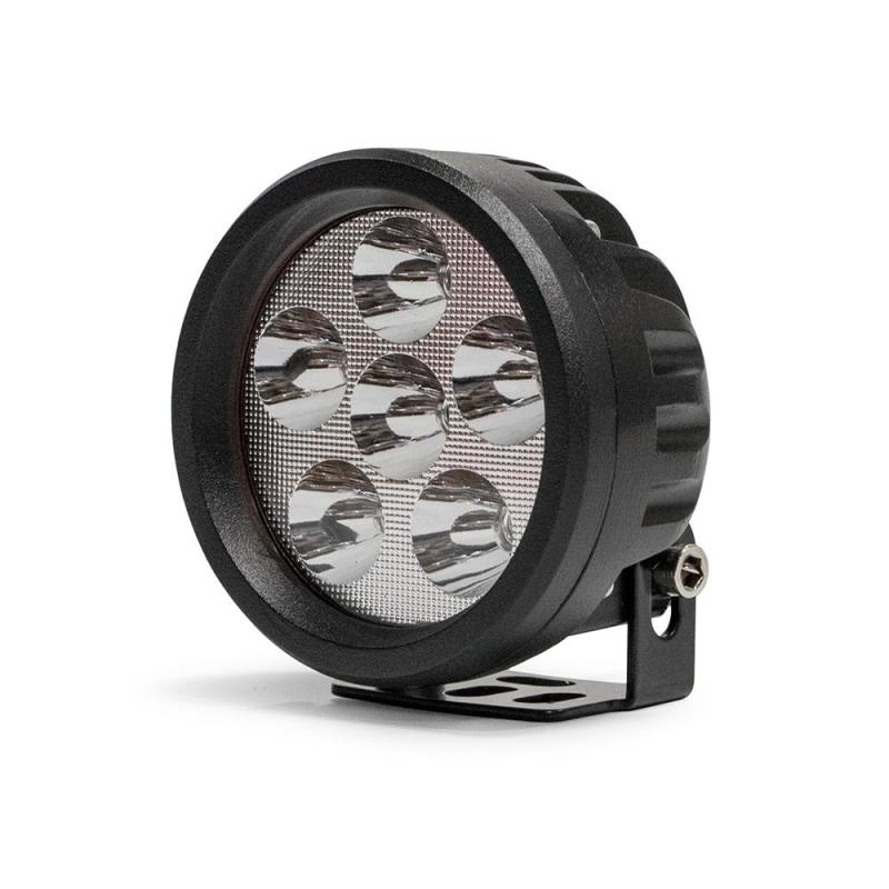 DV8 Offroad 3.5in Round 16W Driving Light Spot 3W LED - Black - Black Ops Auto Works