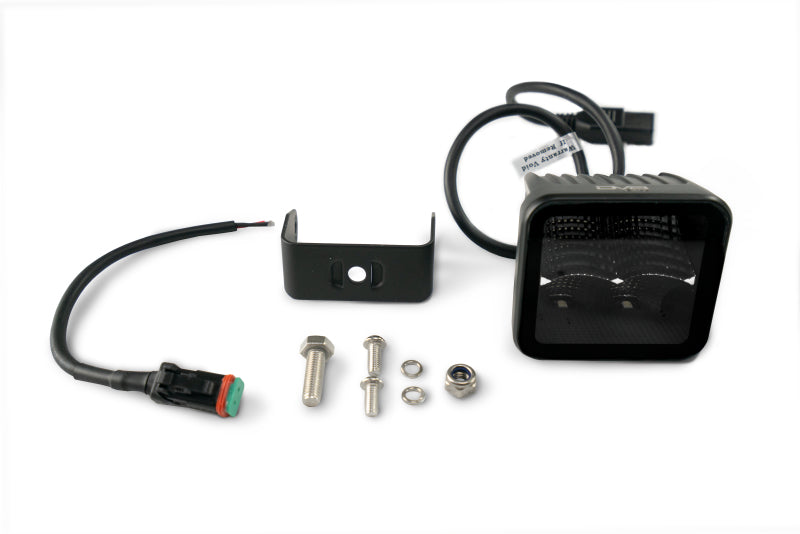 DV8 Offroad 3in Cube LED Light 40W Pod Light 5W LED - Black Ops Auto Works