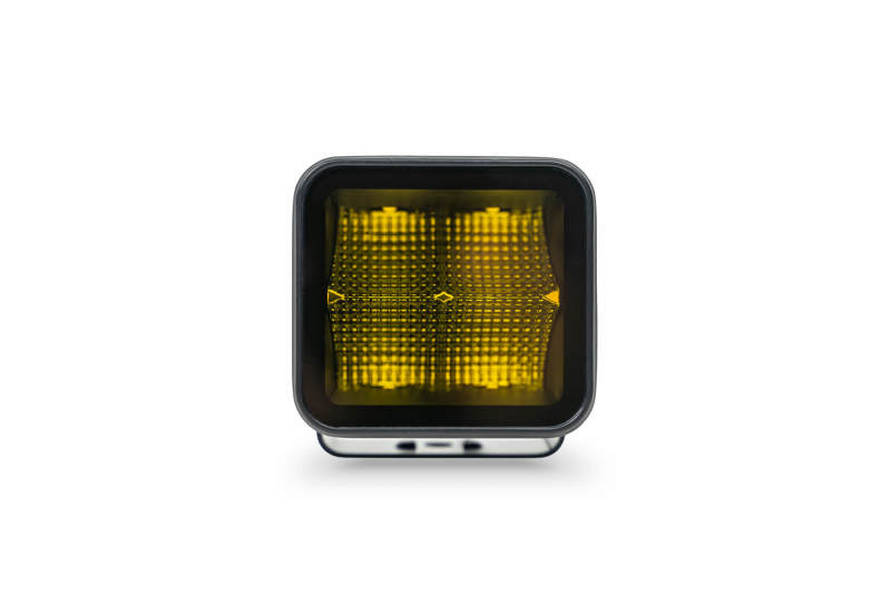 DV8 Offroad 3in Elite Series LED Amber Pod Light - Black Ops Auto Works