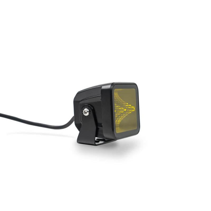 DV8 Offroad 3in Elite Series LED Amber Pod Light - Black Ops Auto Works