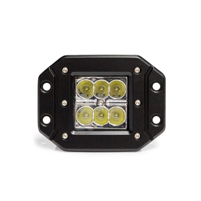 DV8 Offroad 3in Flush Mount LED Lights 20W Flood/Spot 5W Cree - Black Ops Auto Works