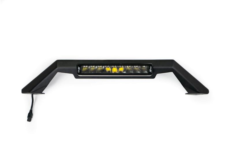 DV8 Offroad Bull Bar Add-On For DV8 Ford Bronco Bumpers - Fits 13in Elite Series Light Bar - Black Ops Auto Works