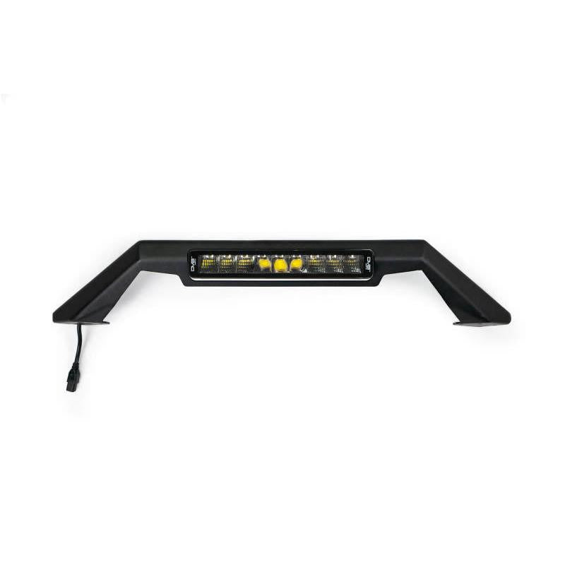 DV8 Offroad Bull Bar Add-On For DV8 Ford Bronco Bumpers - Fits 13in Elite Series Light Bar - Black Ops Auto Works