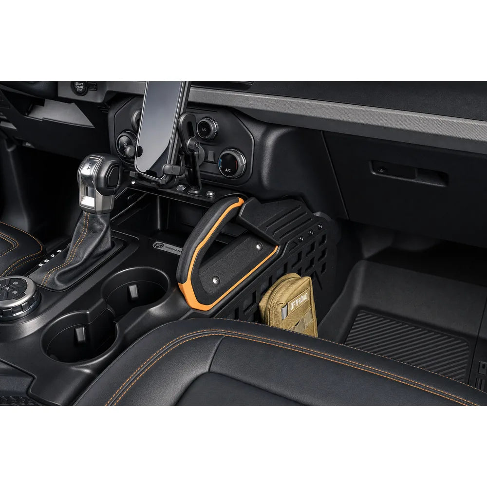 DV8 21-23 Ford Bronco Center Console Molle Panels & Bridge - DV8 Offroad DVECCBR-01