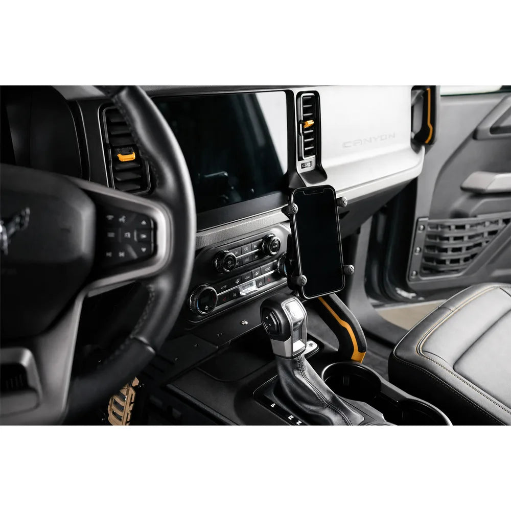 DV8 21-23 Ford Bronco Center Console Molle Panels & Bridge - DV8 Offroad DVECCBR-01