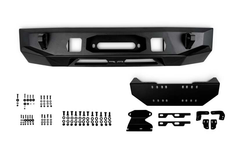 DV8 - 2022 Toyota Tundra Centric Series Front Bumper - DV8 Offroad DVEFBTT2-05