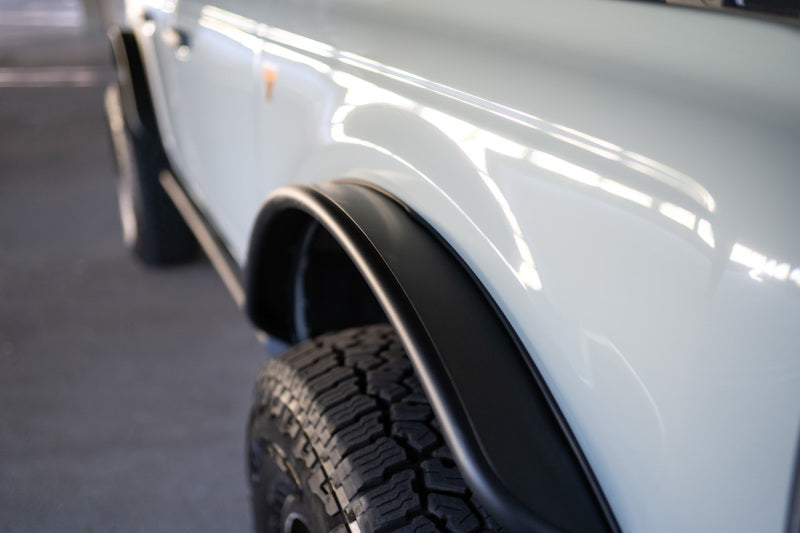 DV8 Offroad 21-23 Ford Bronco Tube Fender Flares - DV8 Offroad FDBR-01