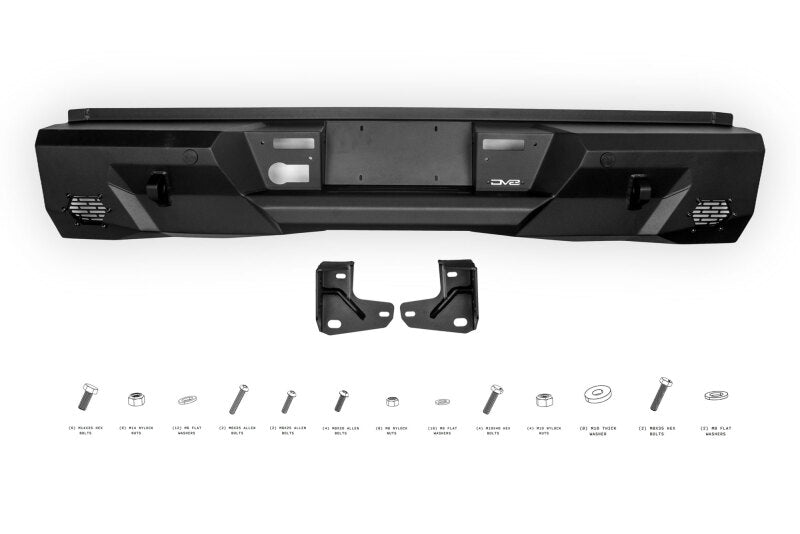 DV8 Offroad DVERBTT2-05 Bumpers - Steel - View-5