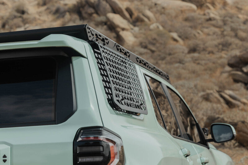 DV8 25-26 Toyota 4Runner Exterior Window Molles (Use w/ PN dveRRTF3-02) - Driver & Passenger - DV8 Offroad DVERRTF3-02EM