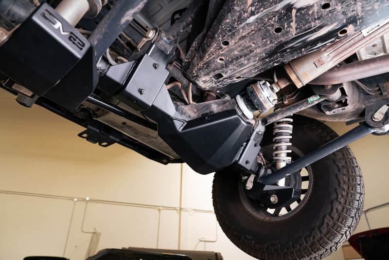 DV8 Offroad 21-22 Ford Bronco Rear Differential Skid Plate - DV8 Offroad SPBR-03