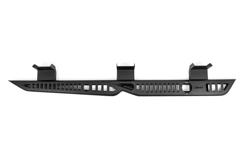 DV8 Offroad 19-25 RAM 1500 Crew Cab OE Plus Side Steps - Black Steel - DV8 Offroad DVESRDR1-01