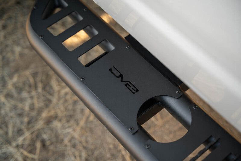 DV8 Offroad 19-25 RAM 1500 Crew Cab OE Plus Side Steps - Black Steel - DV8 Offroad DVESRDR1-01