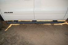 Load image into Gallery viewer, DV8 Offroad 19-25 RAM 1500 Crew Cab OE Plus Side Steps - Black Steel - DV8 Offroad DVESRDR1-01